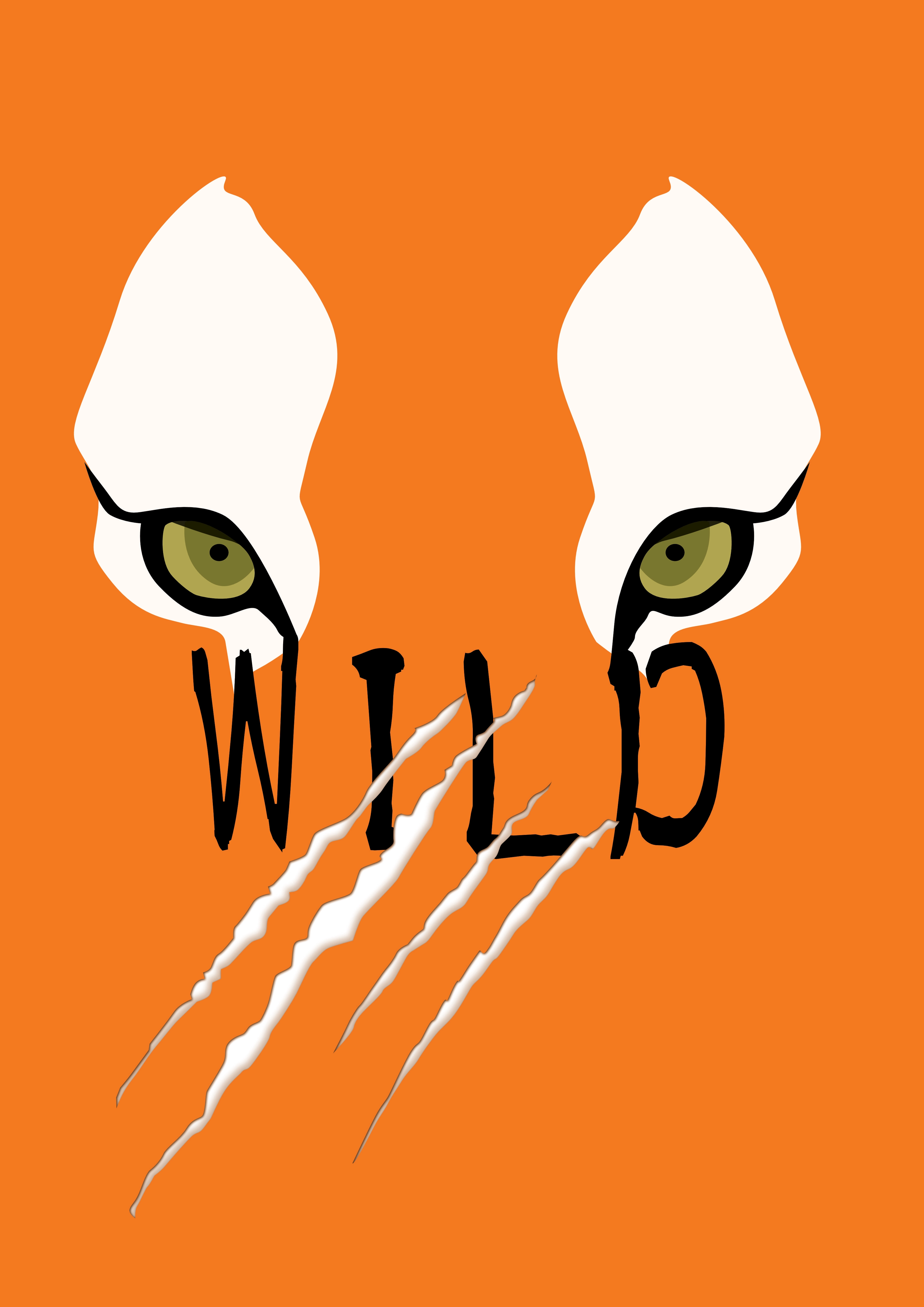 'Wild'-Entwurf 1 Erster Entwurf von dem Poster